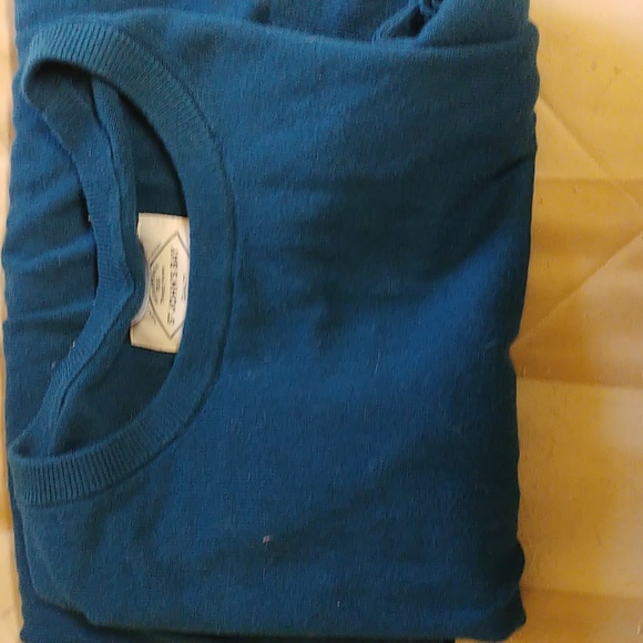 Dark Teal 2XL men's sweater. - Picture 2 of 4